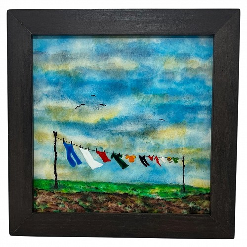 Μπουγάδα στην εξοχή